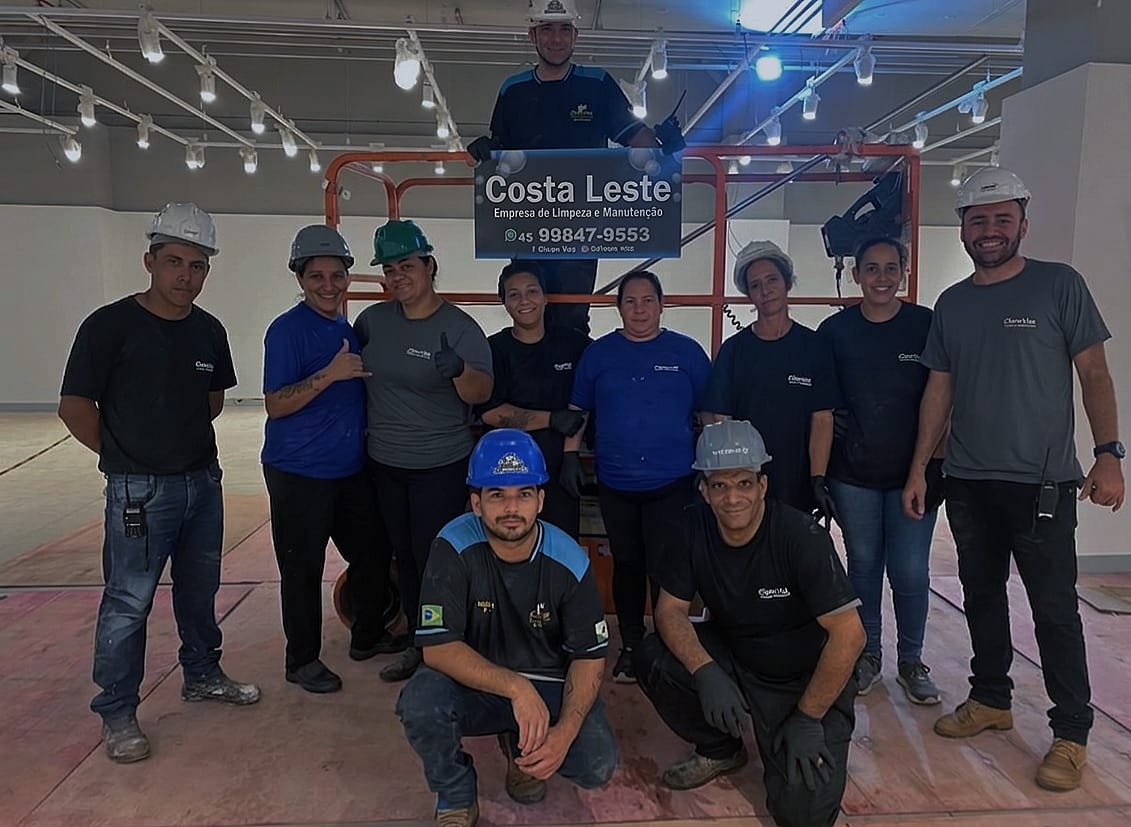 Limpeza pós-obra profissional CostaLeste